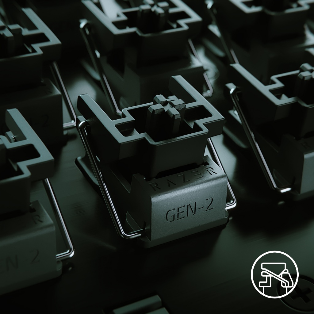 Bàn phím cơ Razer Huntsman V3 Pro Tenkeyless Analog Optical - Hàng chính hãng