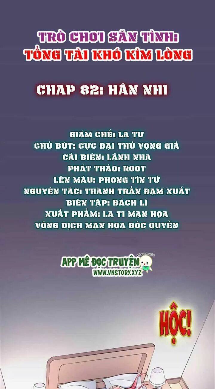trò chơi săn tình - tổng tài khó kìm lòng chapter 82 1