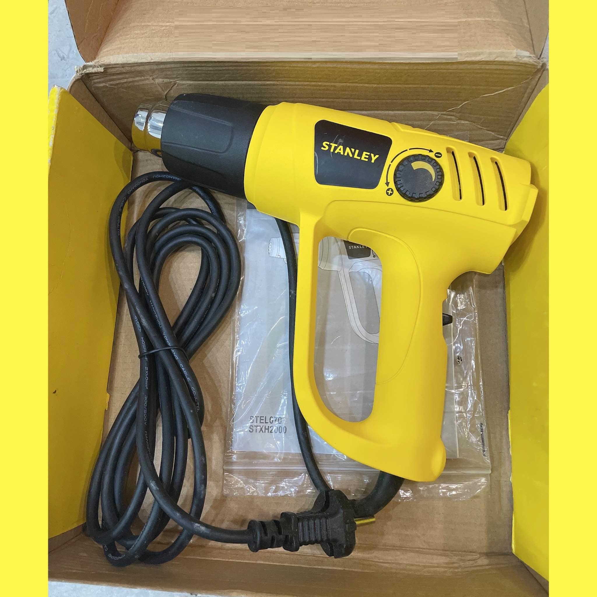 MÁY THỔI HƠI CẦM TAY 2000W STANLEY STEL670-B1- HÀNG CHÍNH HÃNG