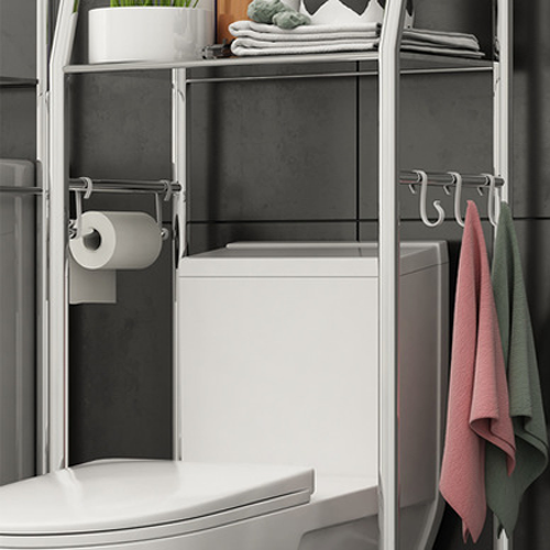 Kệ Để Đồ Trên Bồn Cầu - Kệ Nhà Tắm Đa Năng 2 Tầng