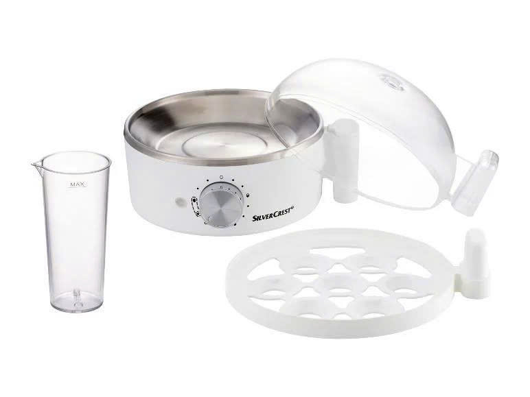 Máy luộc trứng Silvercrest 450W (đen, trắng) Hàng chính hãng