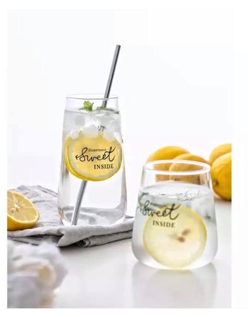 Cốc sinh tố , ly thủy tinh sweet inside chịu nhiệt