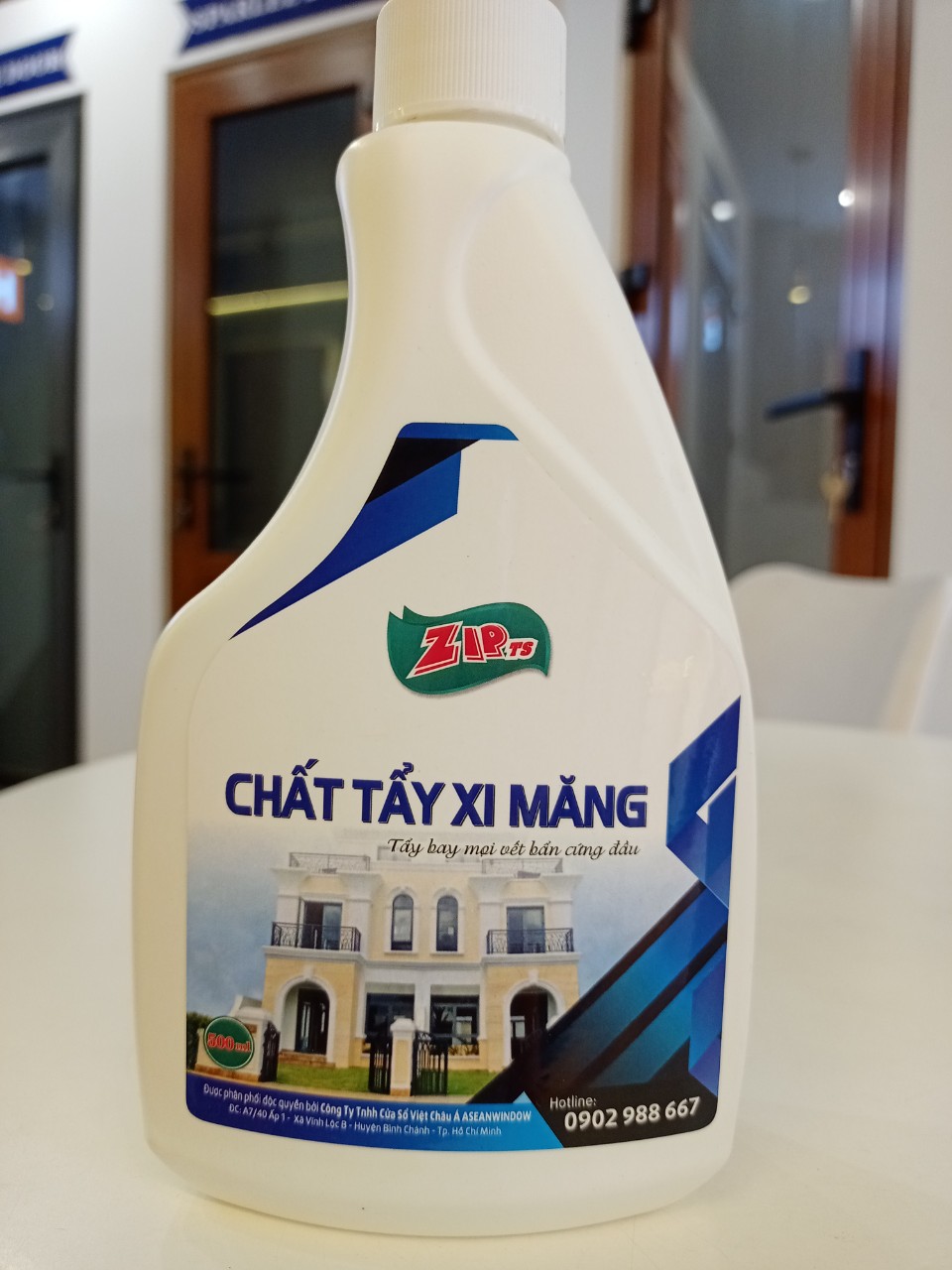 Chất Tẩy Xi Măng Cao Cấp ZIPTS - 500ml - Chuyên dụng