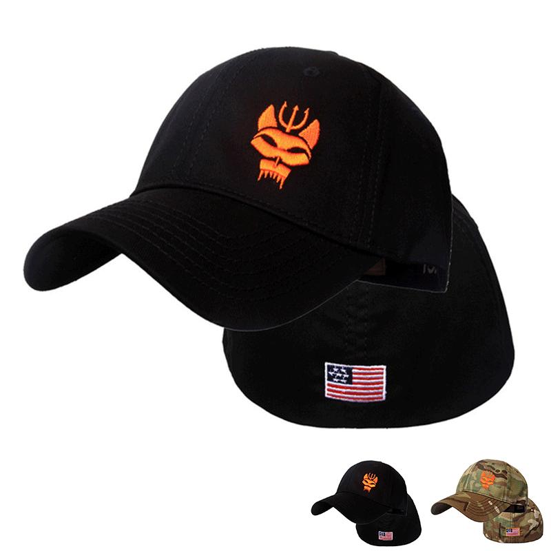 Embroidered Baseball Cap Unisex Seals Baseball Cap Outdoor Sports Tactical Baseball Cap Cotton Stretch Running Fishing Cap