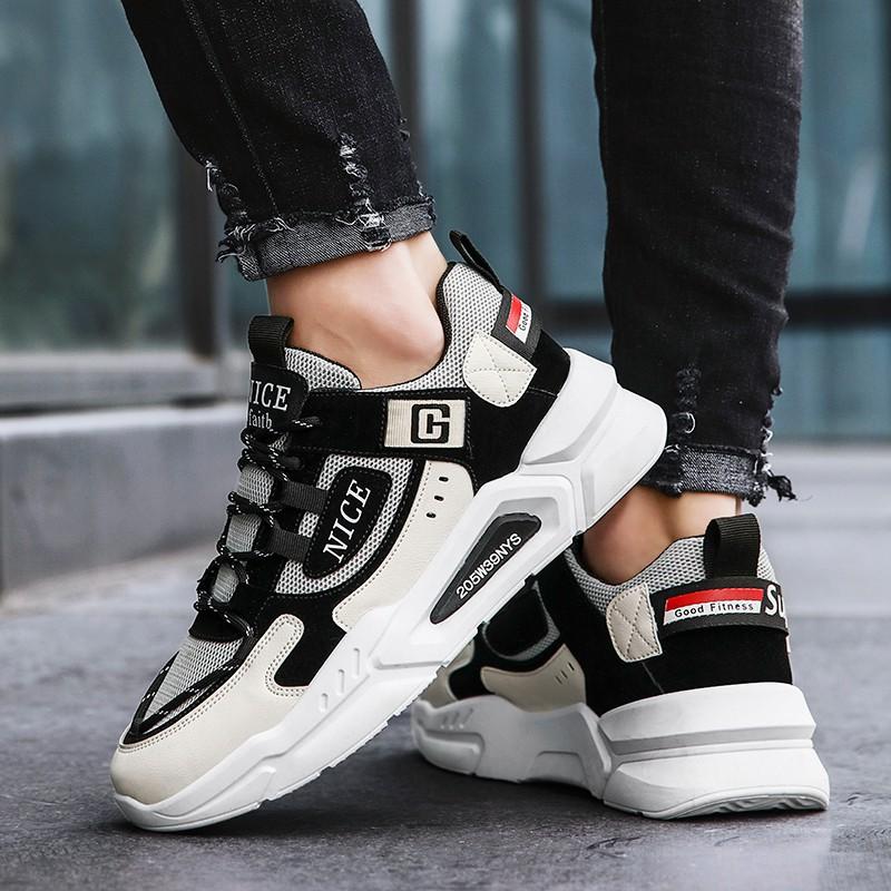Giày Thể Thao Nam Thời Trang Thoáng Khí