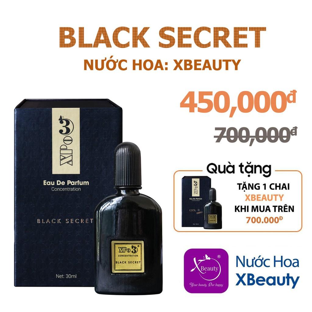 Nước hoa XBeauty XPo3 Black Secret 30ml