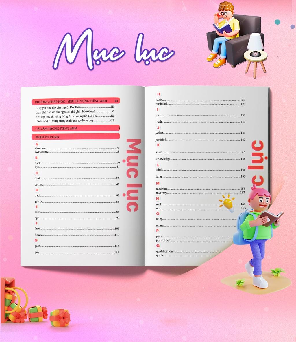 Sách - 3000 Từ Vựng Tiếng Anh Thông Dụng Nhất Dành Cho Người Học Cơ Bản