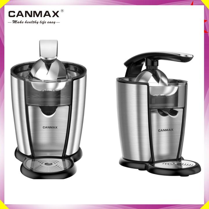 Máy vắt cam cao cấp thương hiệu Canmax CJ-186 - Công suất 120W - Chất liệu Inox 304 - Dung tích 1000ml - Hàng Nhập Khẩu