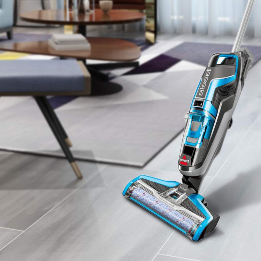 MÁY HÚT BỤI, LAU NHÀ KHÔNG DÂY BISSELL 25821 CROSSWAVE Hàng chính hãng