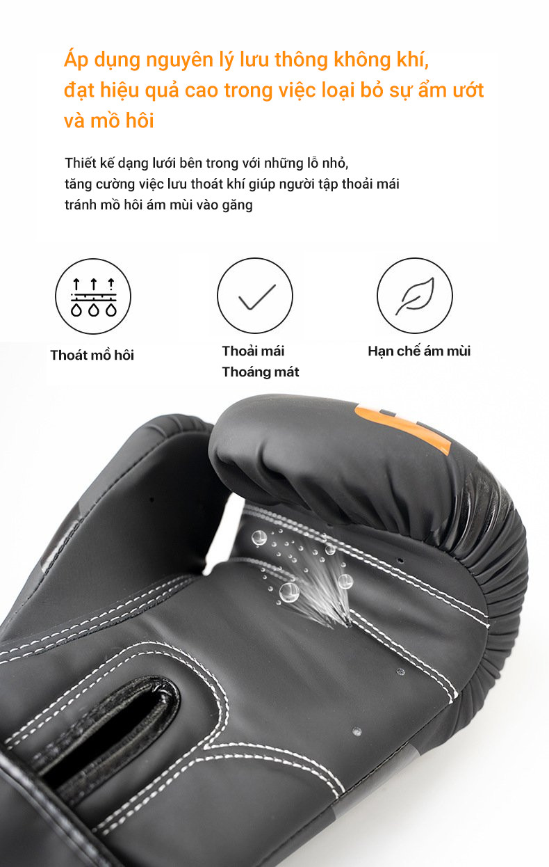Gang tay boxing Nữ FED-XM0107 size 6oz