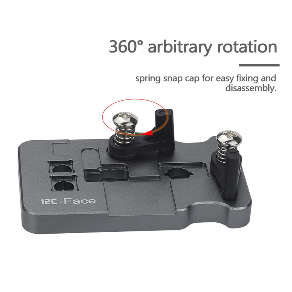 Phone Dot Matrix Repairing Fixture Phone Camera Repairs Holder Phone Camera Rework Tool Compatible with iOS phone X-iOS
