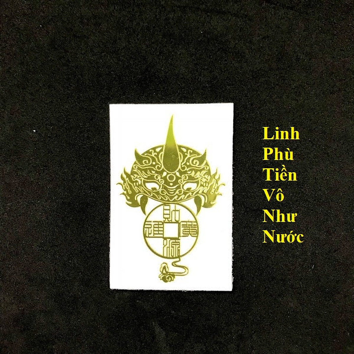 Linh Phù Tiền Vô Như Nước, Dùng linh phù để dán điện thoại, laptop, xe máy, xe hơi, bàn thờ ông địa hay vị trí làm việc