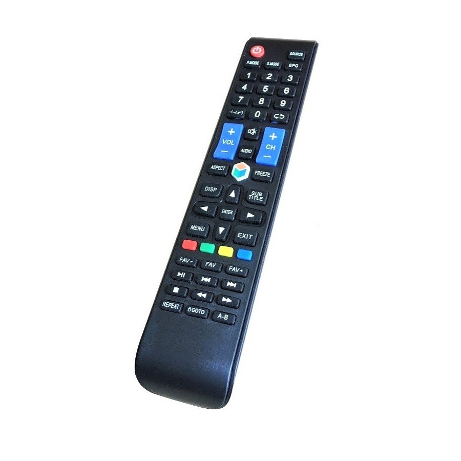 Remote Điều Khiển Dành Cho Smart TV, Internet Tivi, Ti Vi Thông Minh ASANZO (Kèm pin AAA Maxell