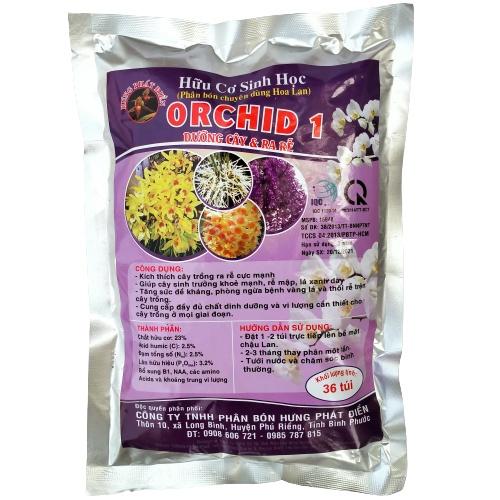 Phân Bón Hoa Lan 1 Phân Bón Túi Lưới Kích Ra Rễ, Ra Chồi - Chuyên Hoa Lan Gói 500g