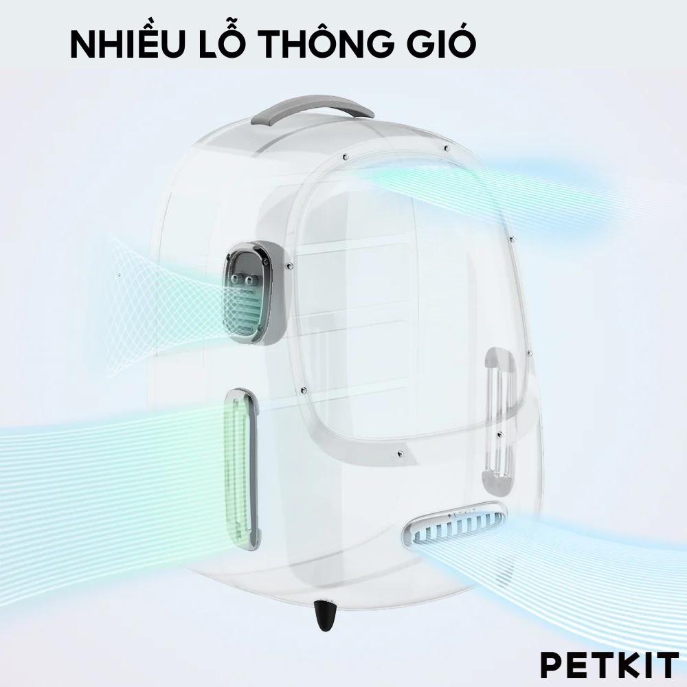 Balo Petkit Điều Hoà Thông Minh Cho Thú Cưng Petkit Breezy ver 2 New 2023 - HeLiPet