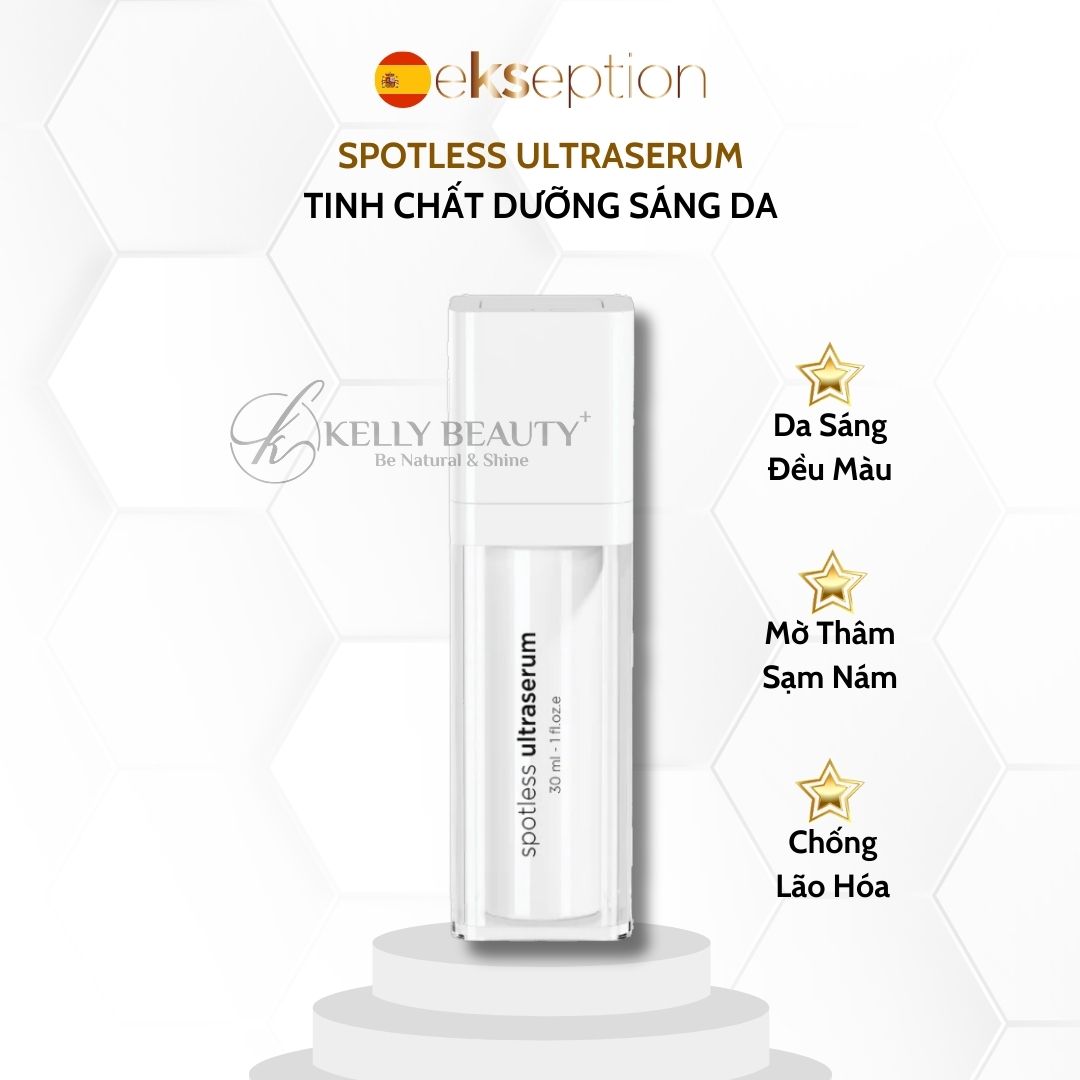 Ekseption Spotless Ultraserum - Tinh Chất Sáng Da, Mờ Thâm Sạm Nám; Tươi Trẻ Làn Da - Kelly Beauty