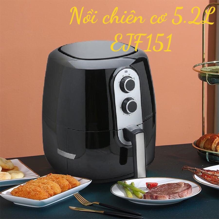 Nồi Chiên Không Dầu Lock&amp;Lock EJF151 (5.2L) - Hàng Chính Hãng