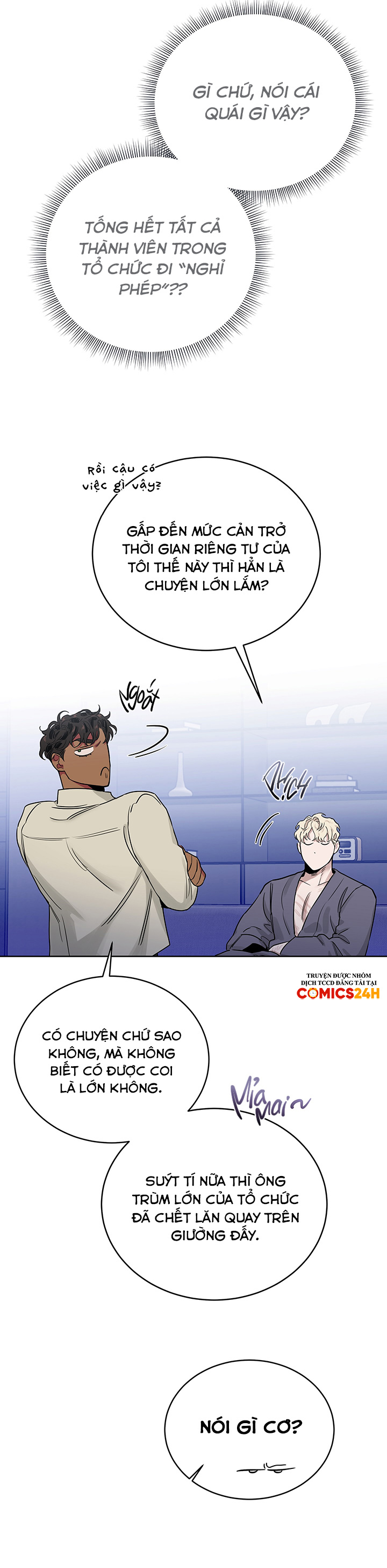 đoá hồng và ly champagne chapter 0.12 14