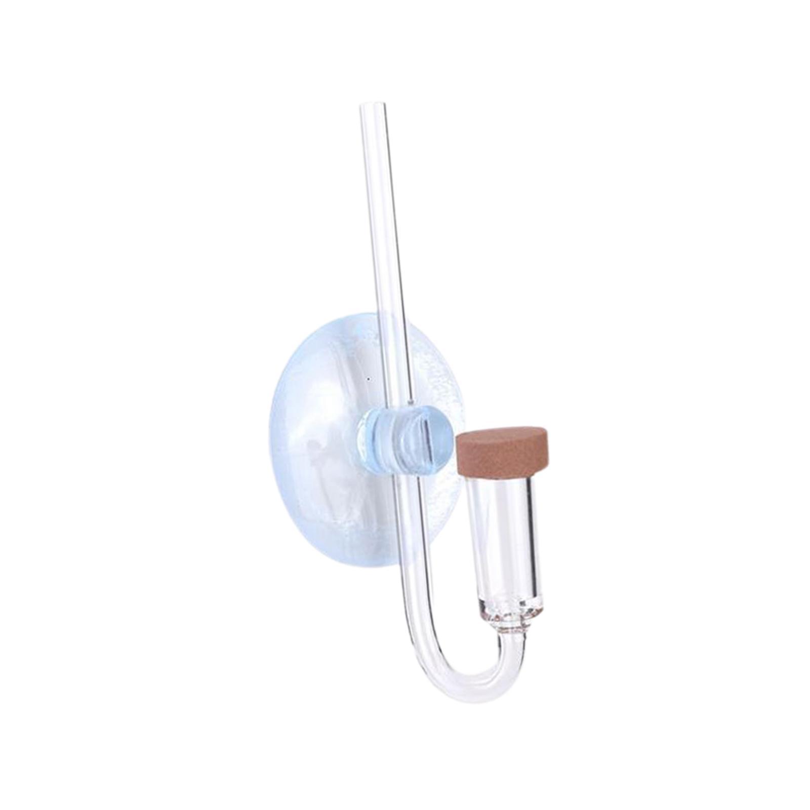 CO2 Diffuser U Shape Transparent Acrylic for Aquarium Fish Tank Equipment