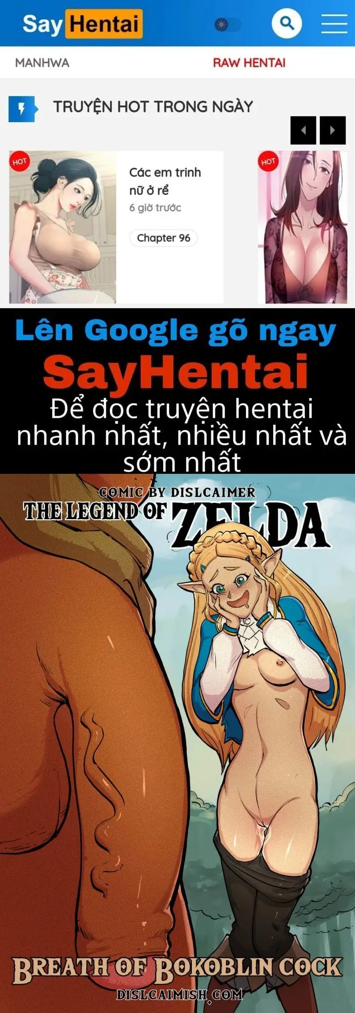 the legend of zelda: breath of bokoblin cock chapter 1 1