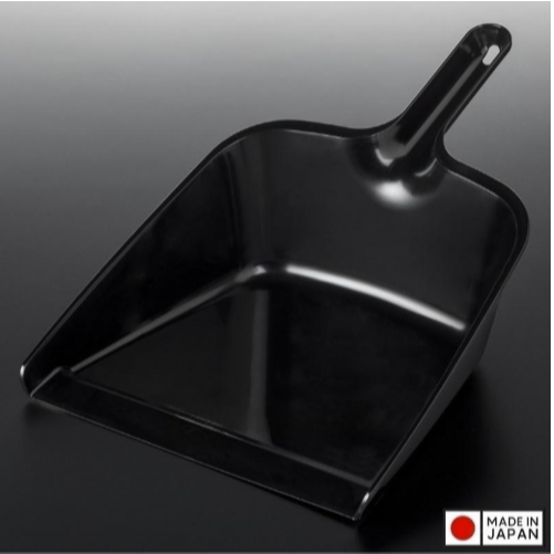 Xẻng hót rác cán ngắn Nakaya - Màu đen - Made in Japan
