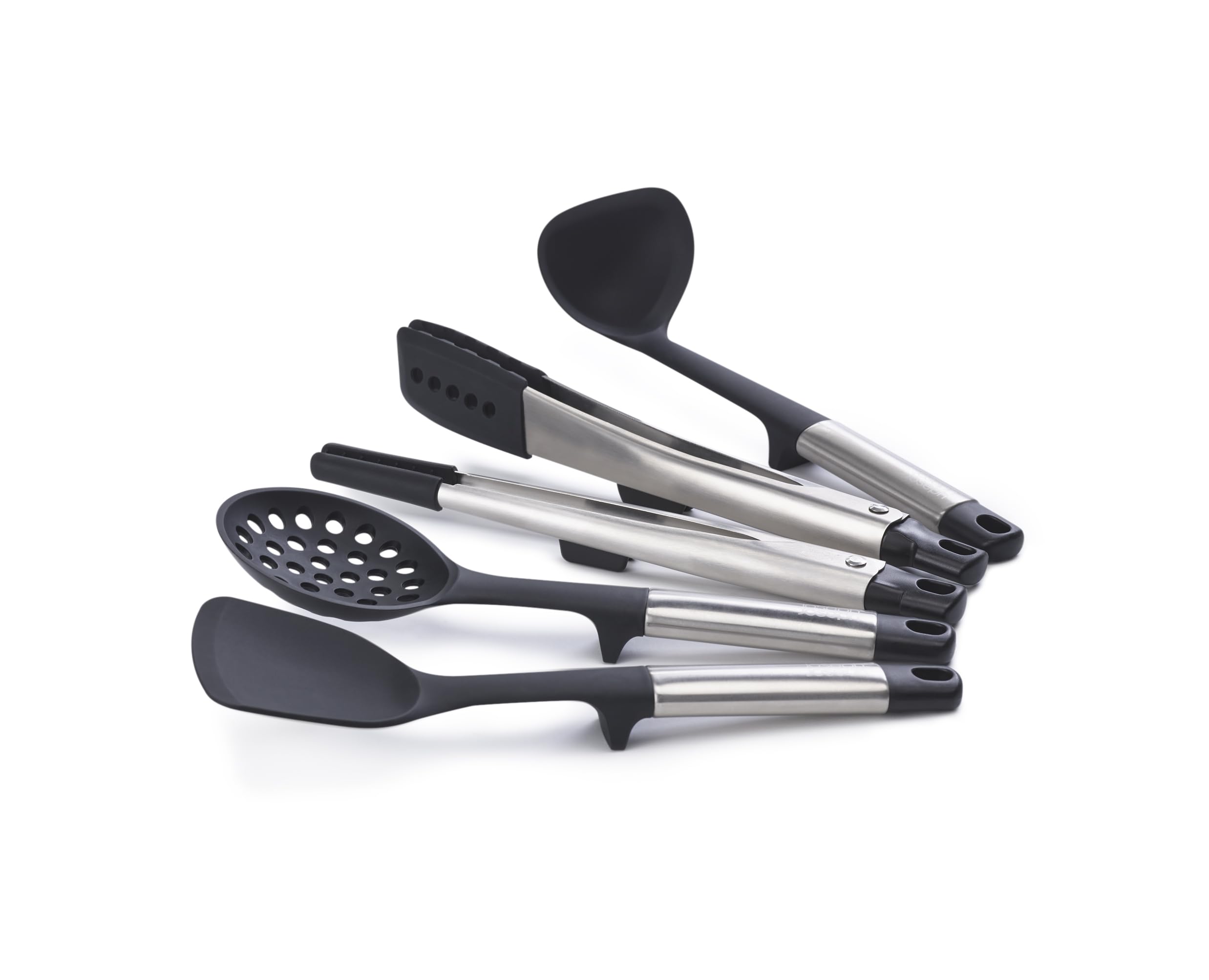 Bộ dụng cụ nấu ăn 5 món silicone Joseph Joseph 10568 Elevate Fusion (Steel) Hàng chính hãng