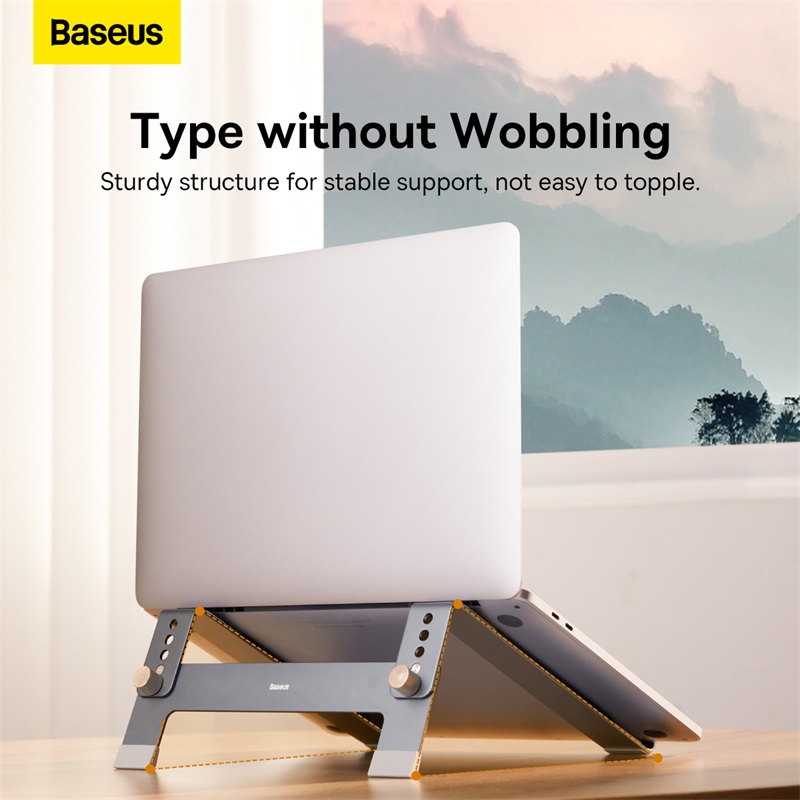 Hình ảnh Giá Đỡ Máy Tính / Laptop Baseus UltraStable Series Desktop Laptop Stand (4-Gear Adjustable) (Hàng chính hãng)