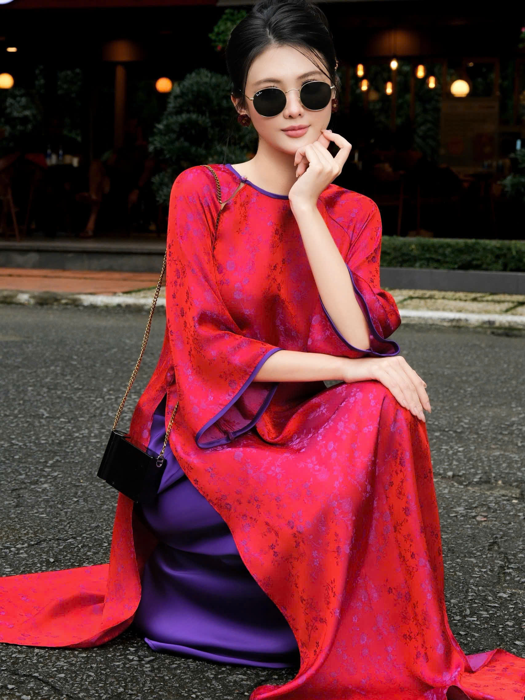 Áo dài Khuê Cát NGADO , áo dài Tết , áo dài cách tân , áo dài truyền thống