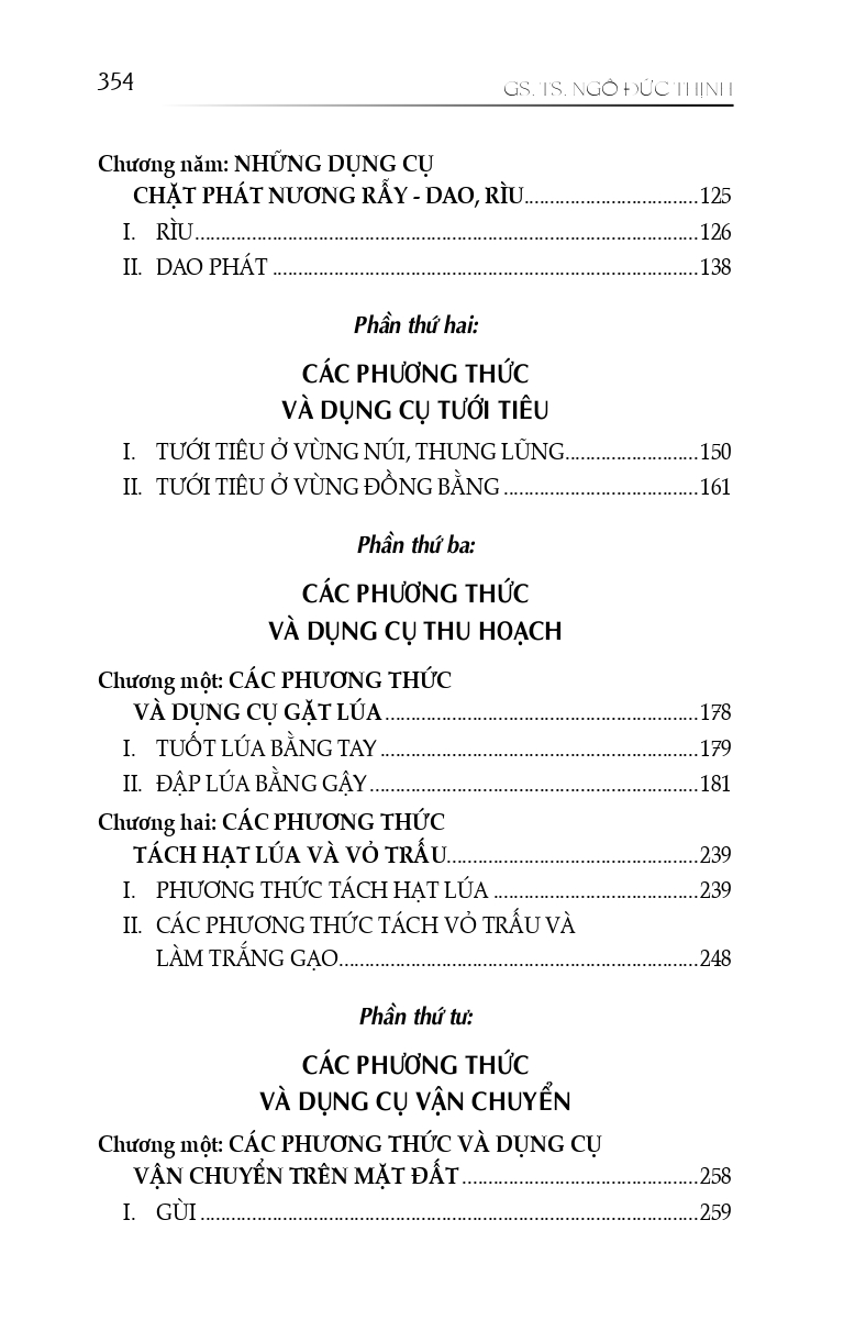 Tìm Hiểu Nông Cụ Cổ Truyền Việt Nam