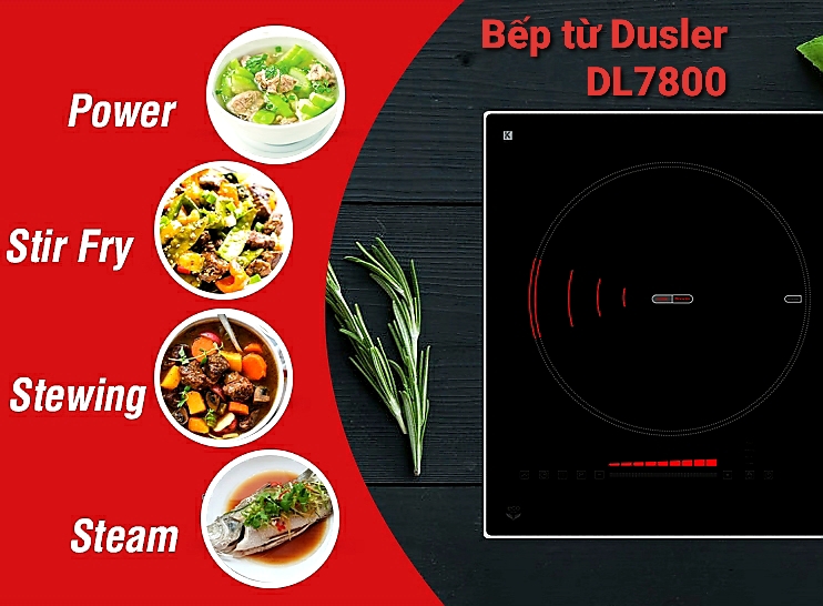 BẾP TỪ DUSLER DL 7800PLUS 