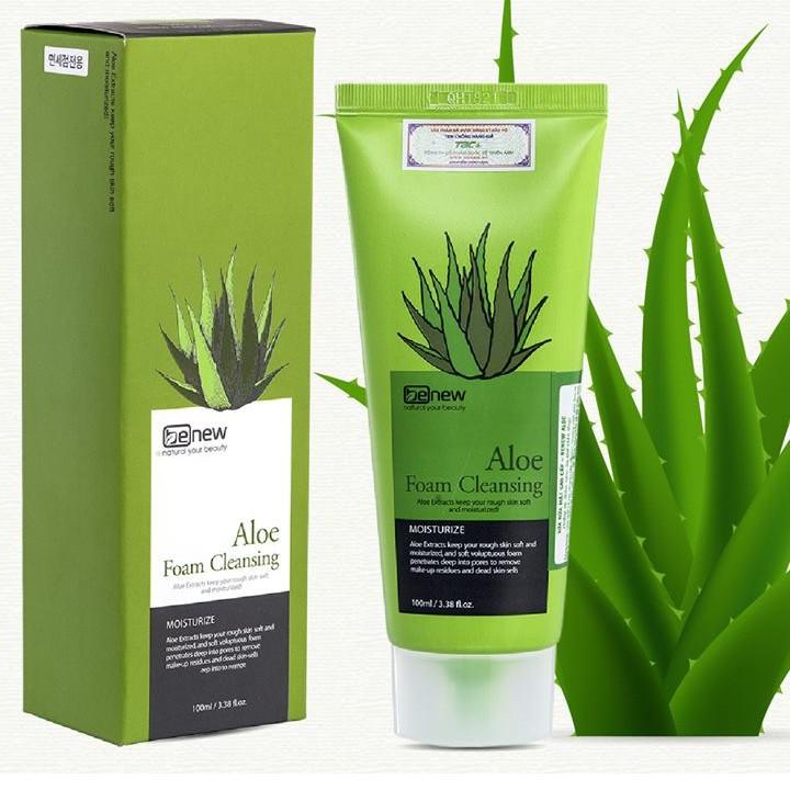 Sữa Rửa Mặt Benew Hàn quốc Tinh Chất Lô Hội 100ml chính hãng