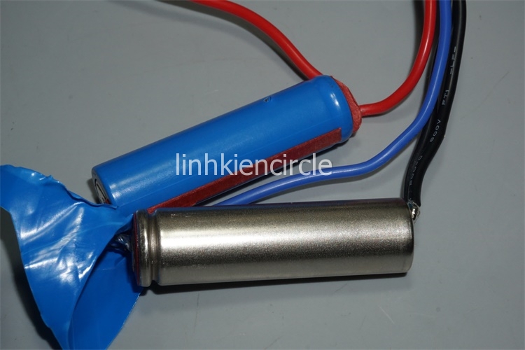 Pin lithium 2S 7.4V 650mAh pin RC 14500 15C công suất cao cho xe RC hoặc máy bay mô hình - LK0260