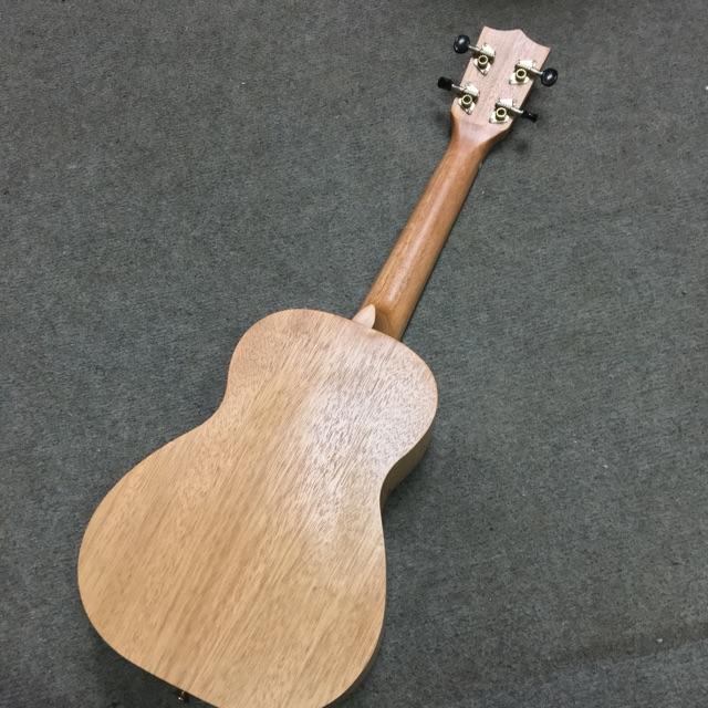 ĐÀN UKULELE VIỀN HOA GỖ NHẠT