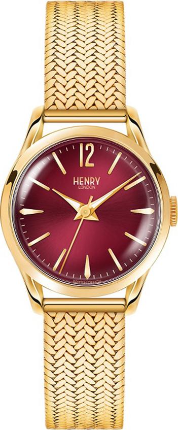 Đồng Hồ Nữ Holborn Dây Thép Không Gỉ Henry LondonHL25-M-0058 (25mm) - Vàng + Dịch Vụ Khắc Tên