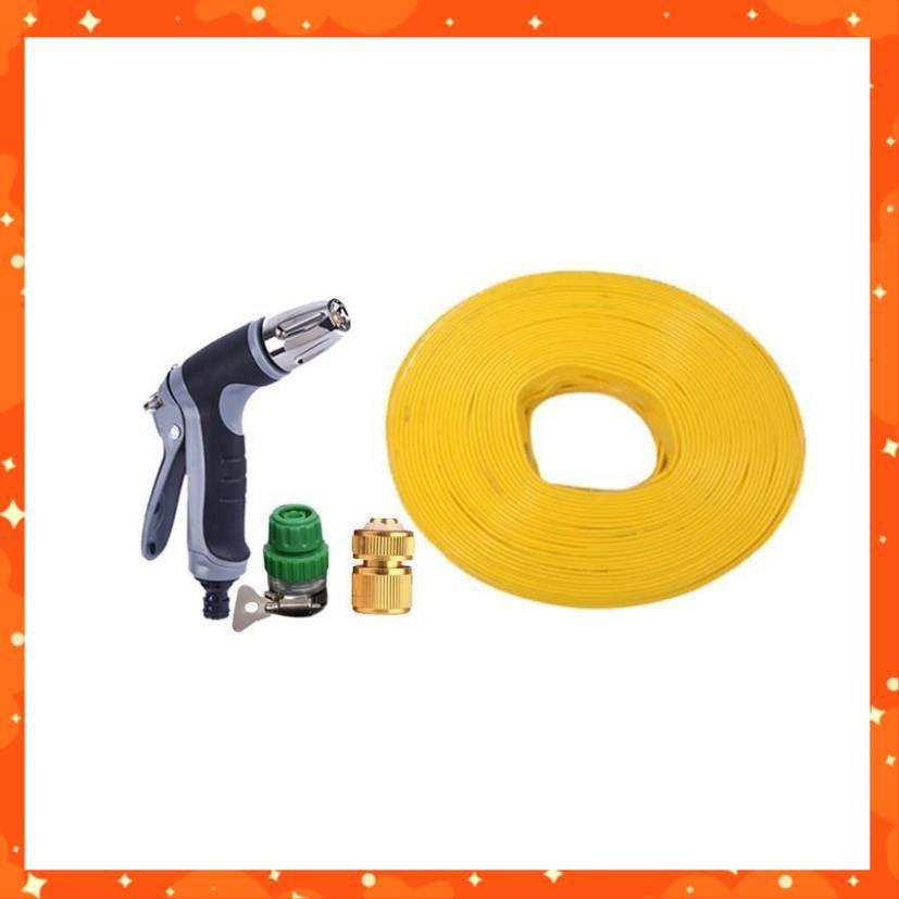 Bộ dây vòi xịt nước rửa xe,tưới cây tăng áp 3 lần 3-5m 206817