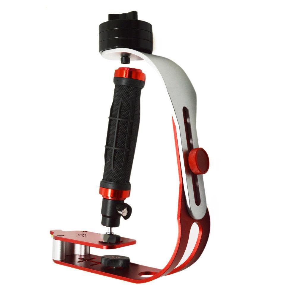 Phong cách mới nhất nơ-loại cầm tay ổn định điện thoại di động máy ảnh DSLR DV micro-single gopro video camera mini gimbal khung