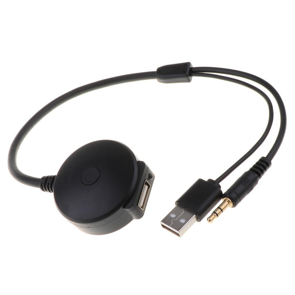 Music Interface Adaptor Aux Cable for Car with AUX USB Bluetooth Module