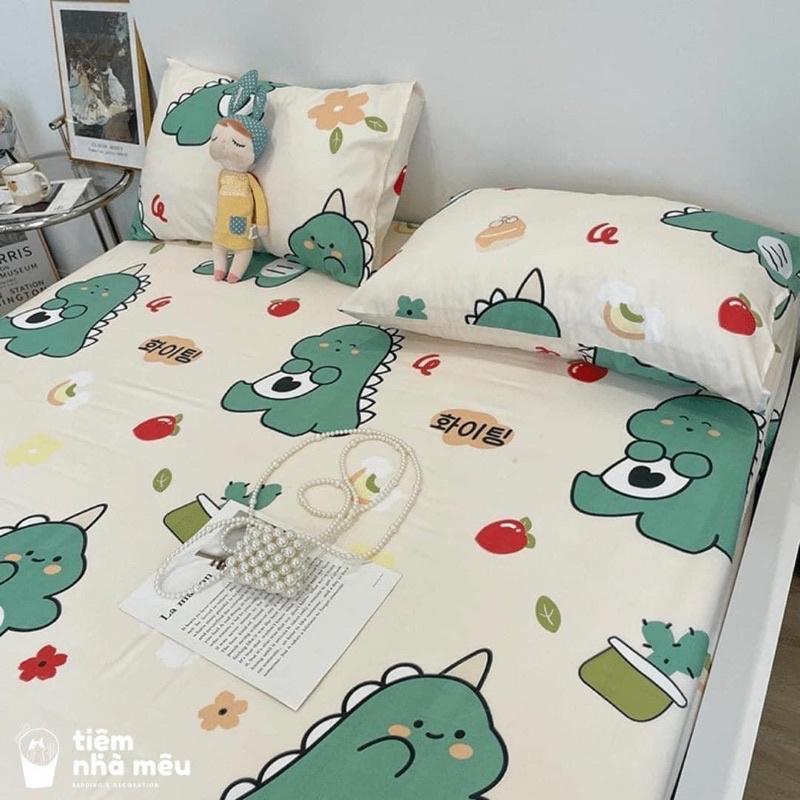 Ga Giường cotton poly cao cấp hàng chuẩn 5* mẫu mã đa dạng chân cao 10cm