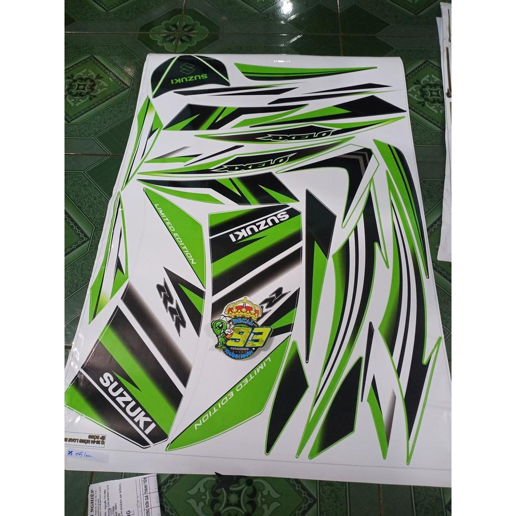 Tem rời axelo RR xanh lá