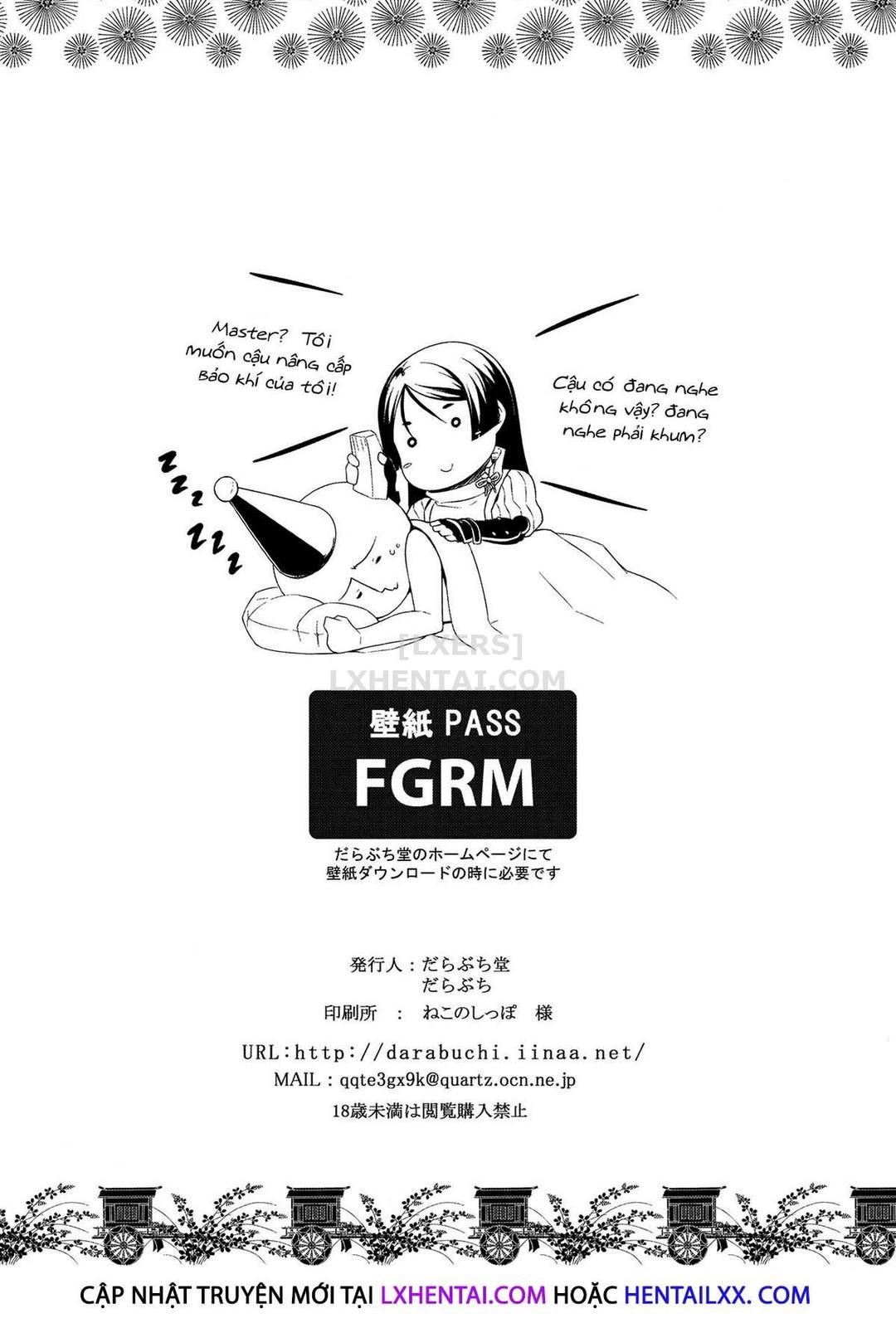 dịch vụ đêm (fate/grand order) chapter 1 23