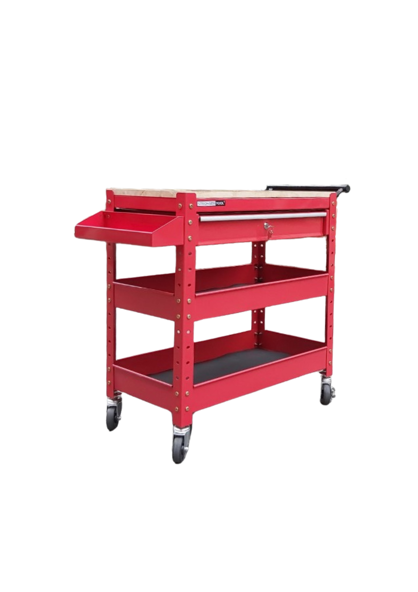 Tủ đồ nghề 1 ngăn kéo có mặt bàn gỗ Stronger Tool