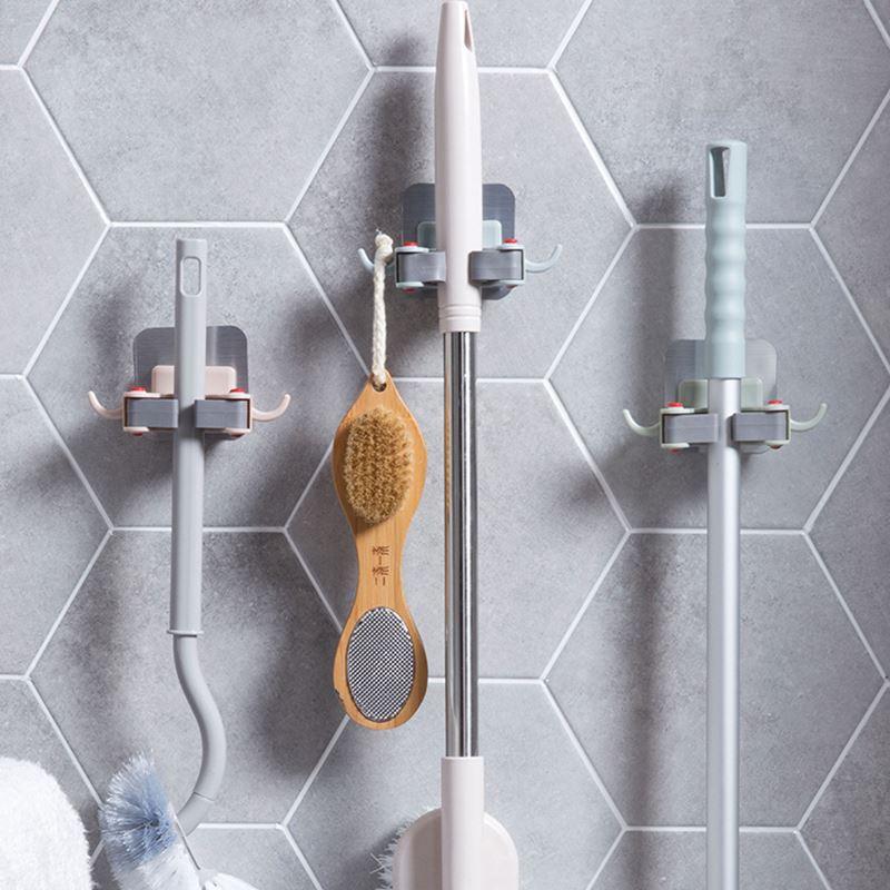 Bộ Móc Treo Chổi Cây Lau Nhà Đồ Đạc Gắn Tường Thần Thánh