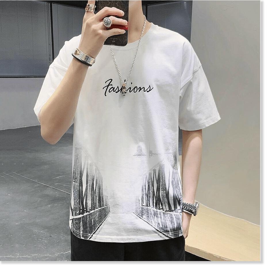 ÁO THUN NAM TAY LỠ CỰC ĐẸP , PHONG CÁCH HÀN QUỐC CHO CÁC BẠN NAM KME FASHION