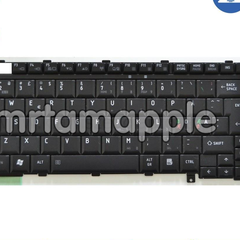 (KEYBOARD) BÀN PHÍM LAPTOP DÀNH CHO TOSHIBA U305 dùng cho Satellite U300 U305 M700 M780, Tecra M8