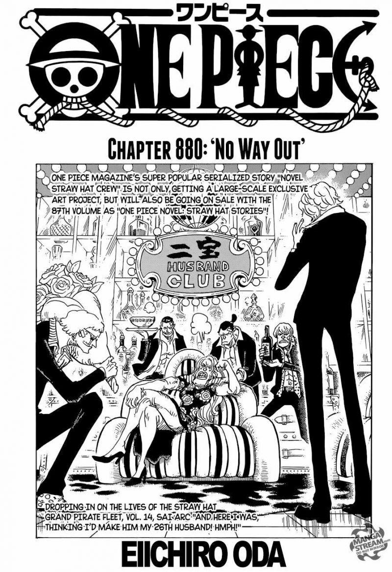 đảo hải tặc - one piece chapter 880 1