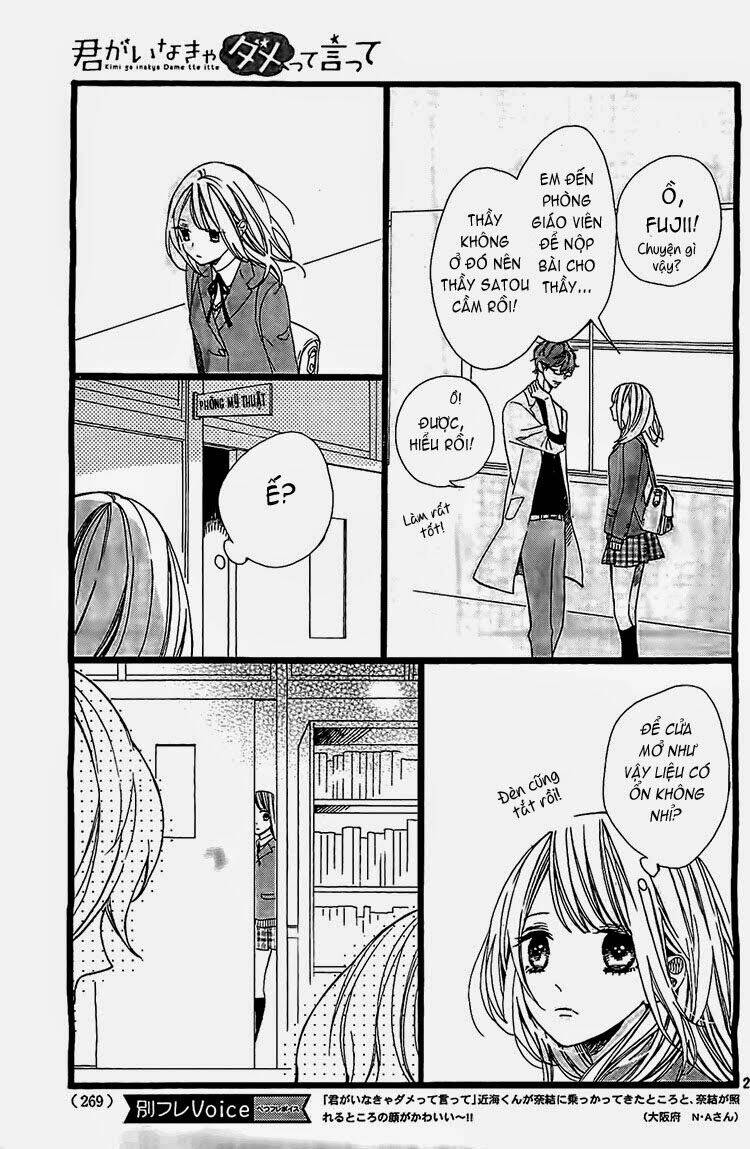 kimi ga inakya dame tte itte chapter 2 31