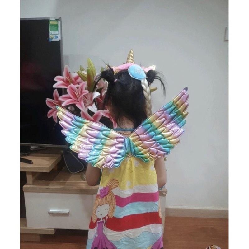 Đôi cánh thiên thần nhiều màu cho bé - Cánh đồ chơi cosplay hoá trang thiên thần siêu kute