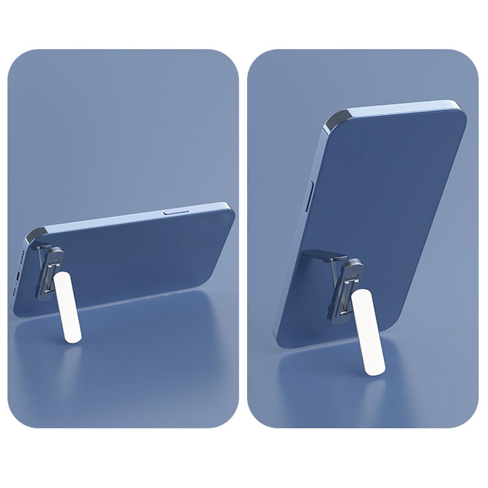 Invisible Phone Stand, Adjustable 360 Degree Rotation Portable Bracket for Desktop Travel