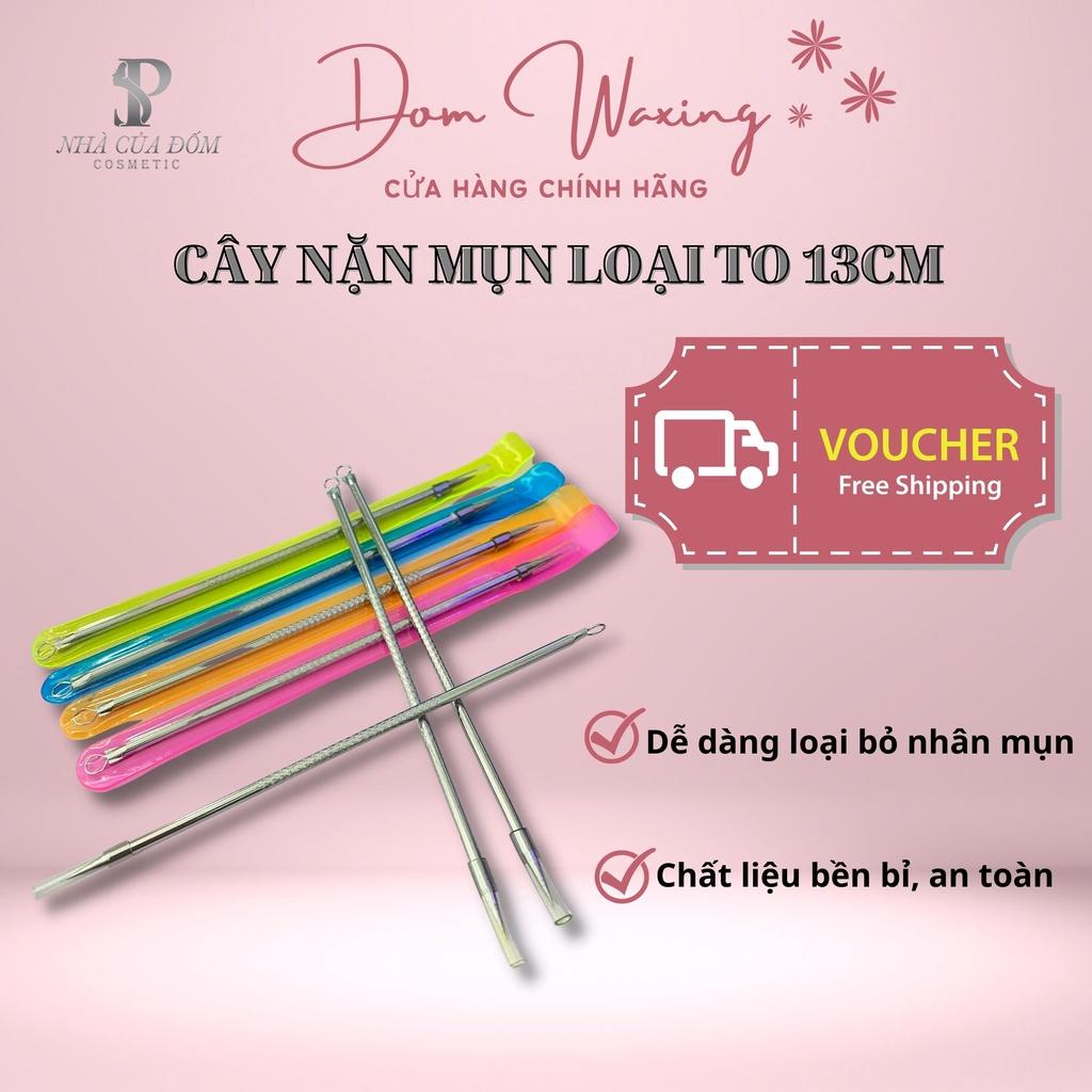 Cây nặn mụn 2 đầu - que nặn mụn cao cấp inox - loại lớn 13cm