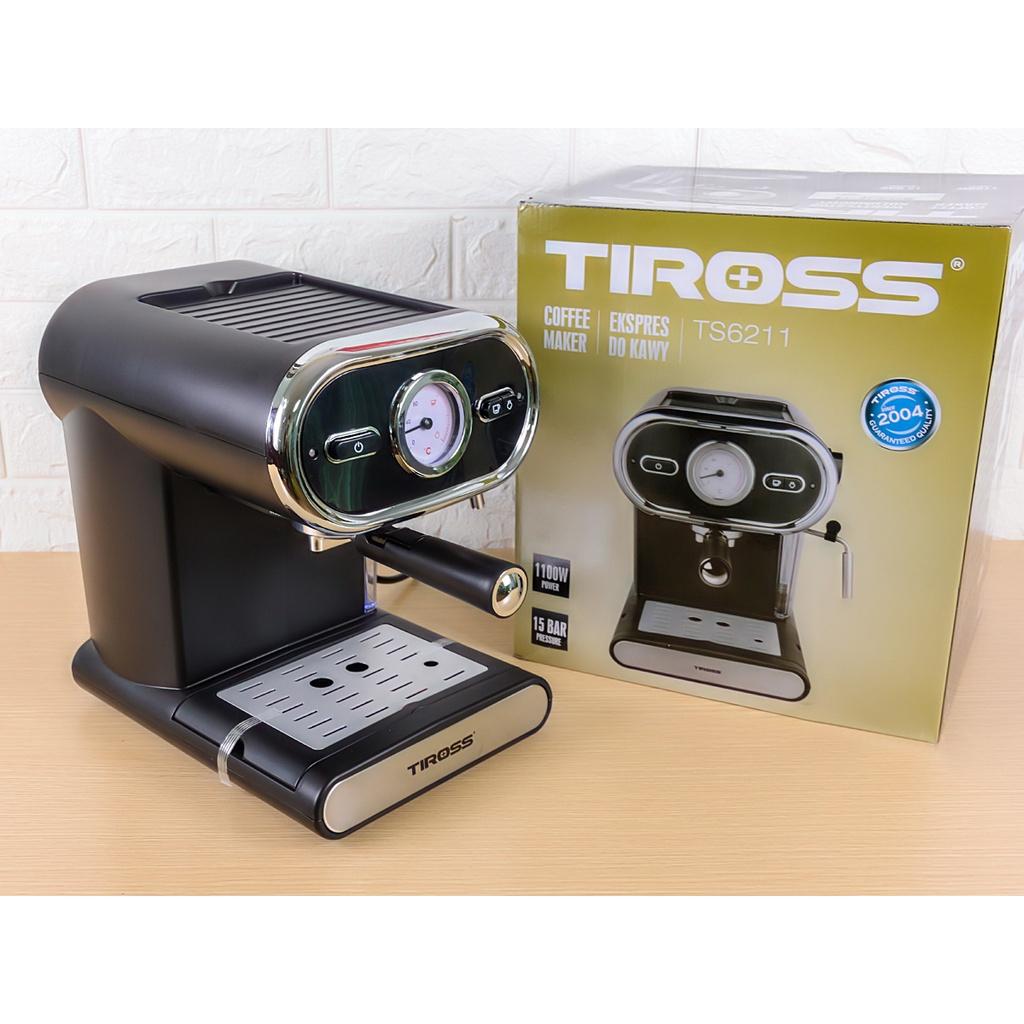 Máy pha cà phê Espresso Tiross TS6211 - Hàng chính hãng